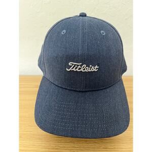 Titleist 6 panel Golf Style Adjustable Snapback Blue Cap Hat